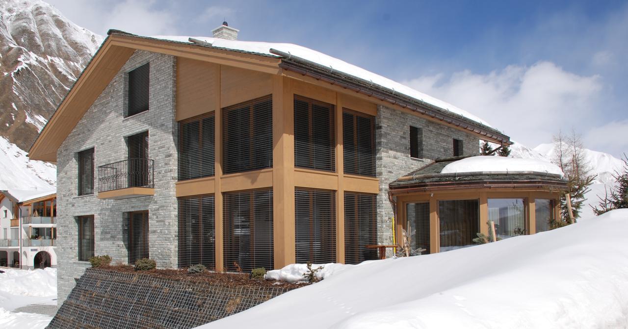 Grischuna Mountain Lodge Samnaun Exterior foto